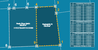 plano georeferenciado